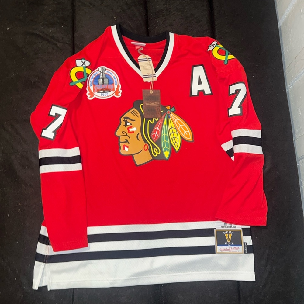 Men Mitchell & ness hockey Jersey